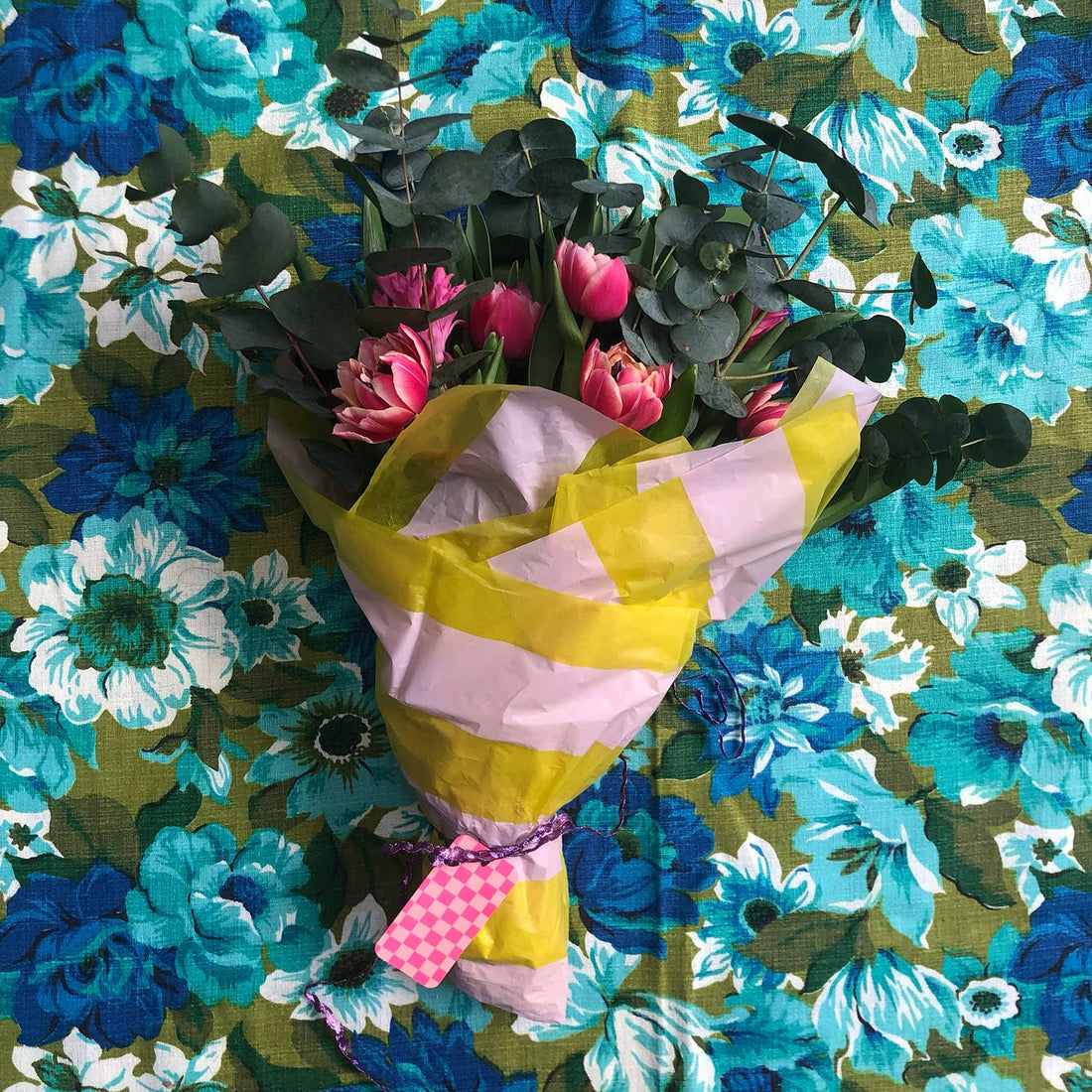 Tissue Paper Diamond - Acid Yellow
