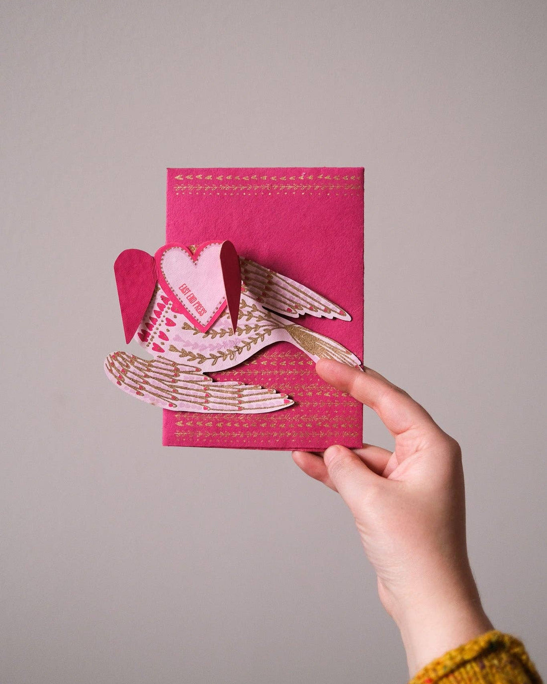 Heart Bird Card