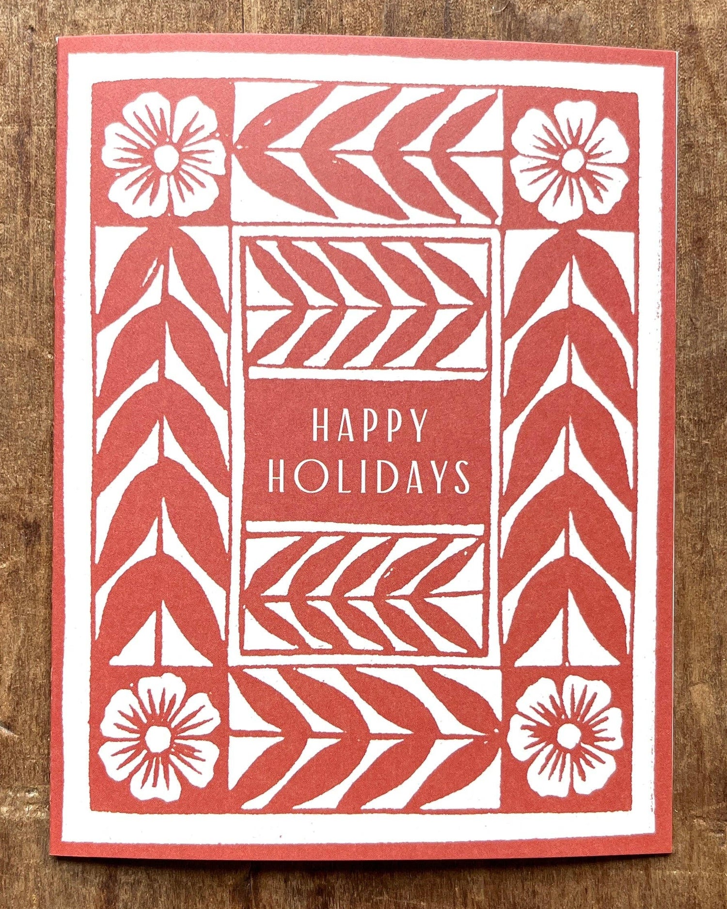 Happy Holidays Quilt Card