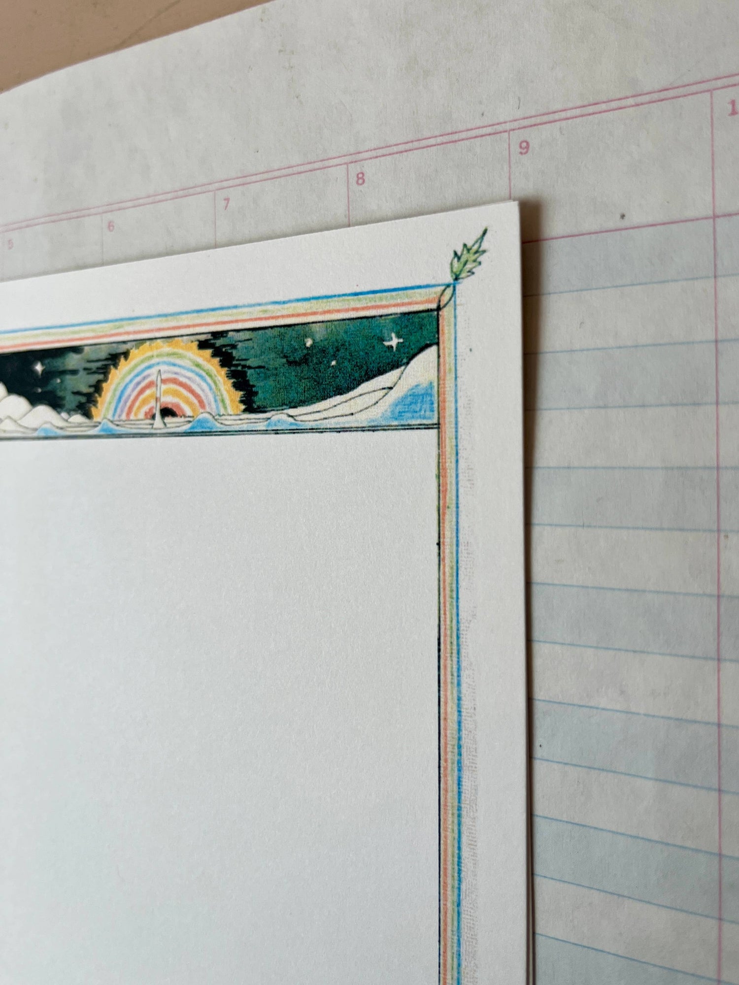 The Northern Lights Frame Note Set