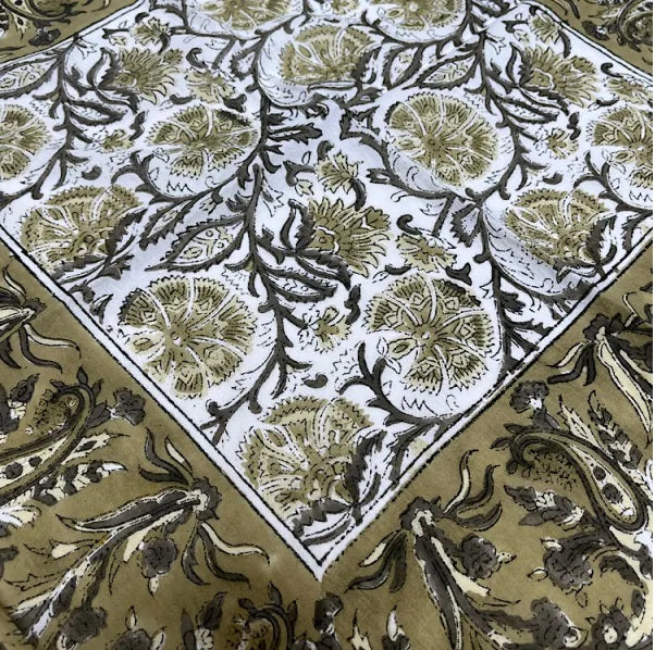 Block Printed Kerchief