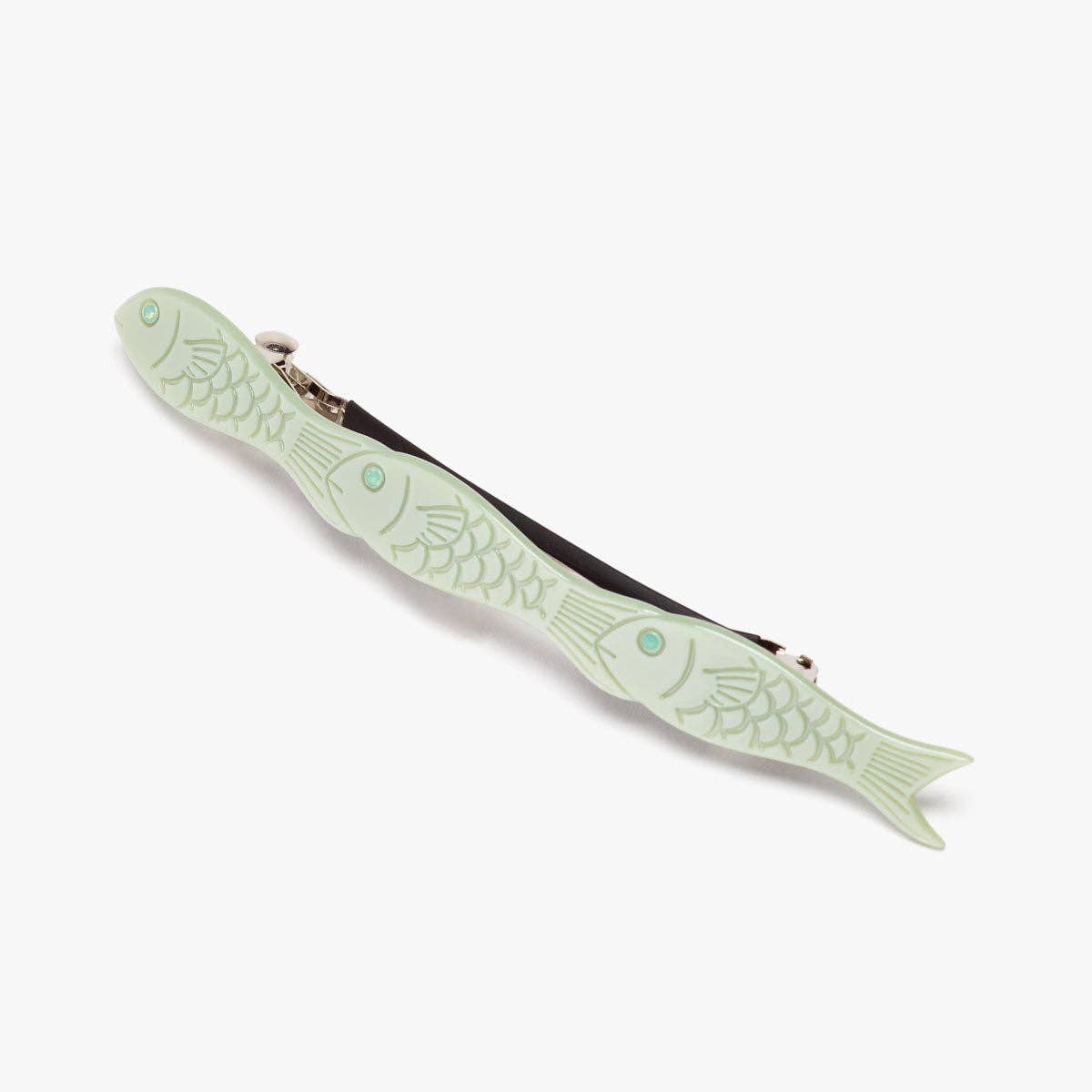 Jade Fish Acetate French Barrette