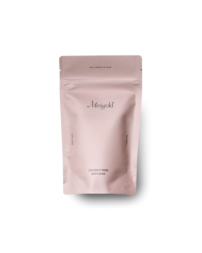 Coconut Rose Bath Soak: 8 oz