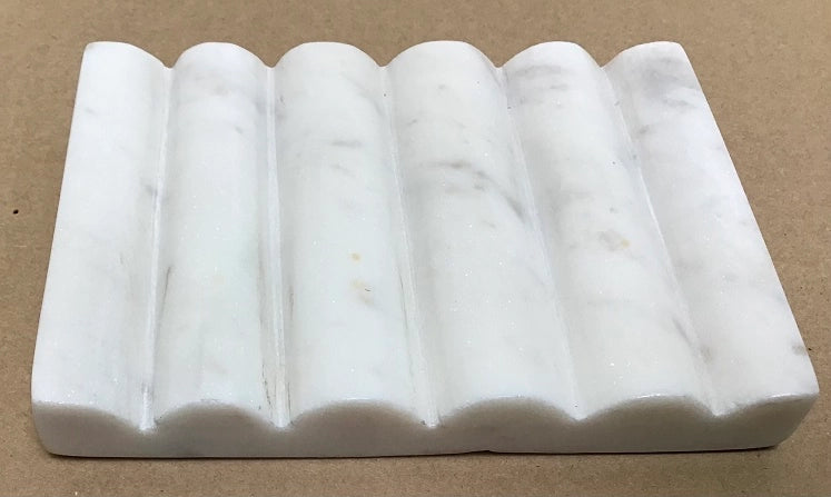 Waves Marble Soap Dish