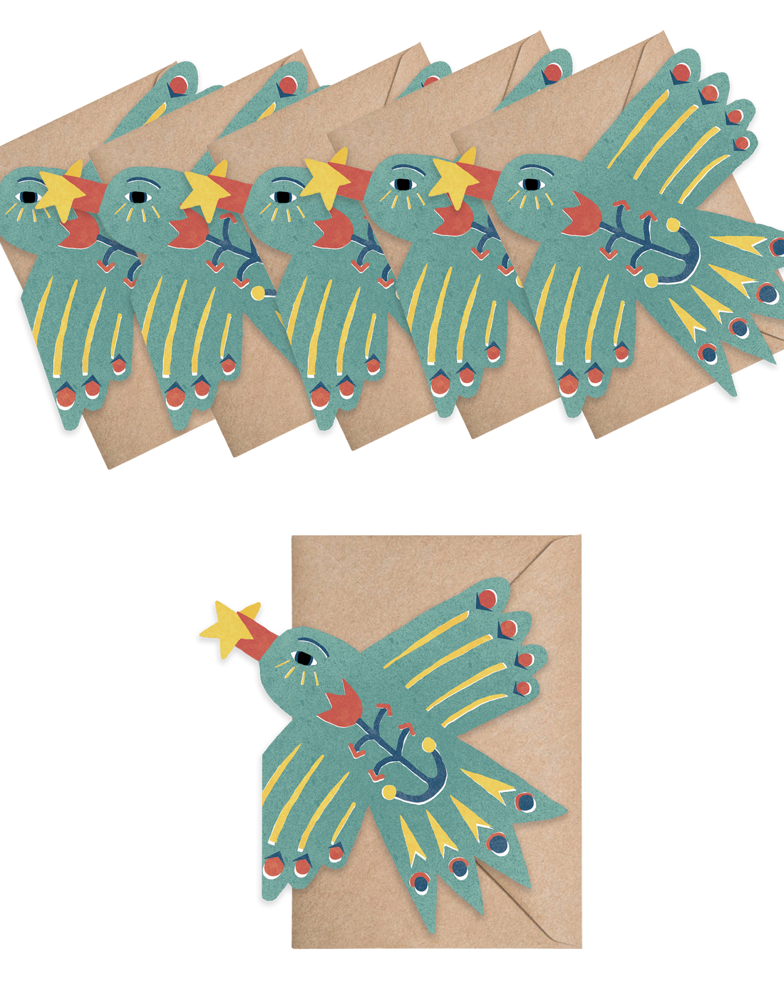 Messenger Bird Mini Cards Set