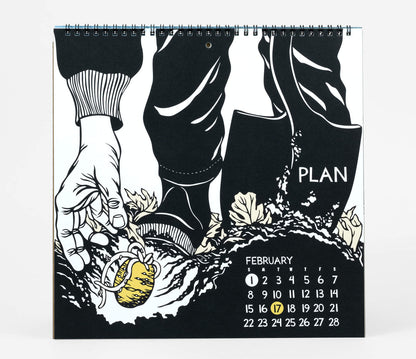 Nikki McClure 2026 Calendar : Courage