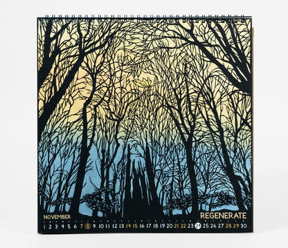 Nikki McClure 2026 Calendar : Courage