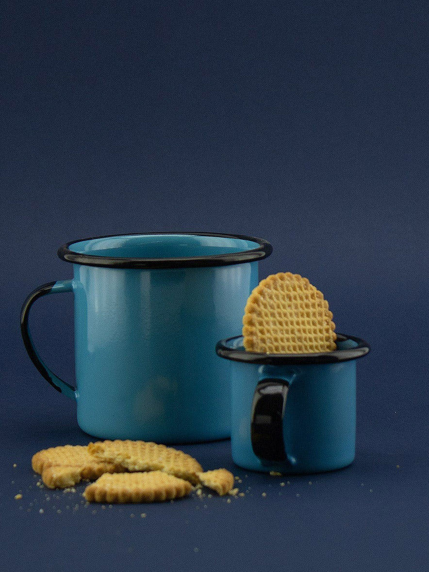 Enamel Cup - Capri Blue