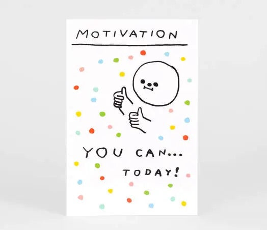 Motivation Postcard