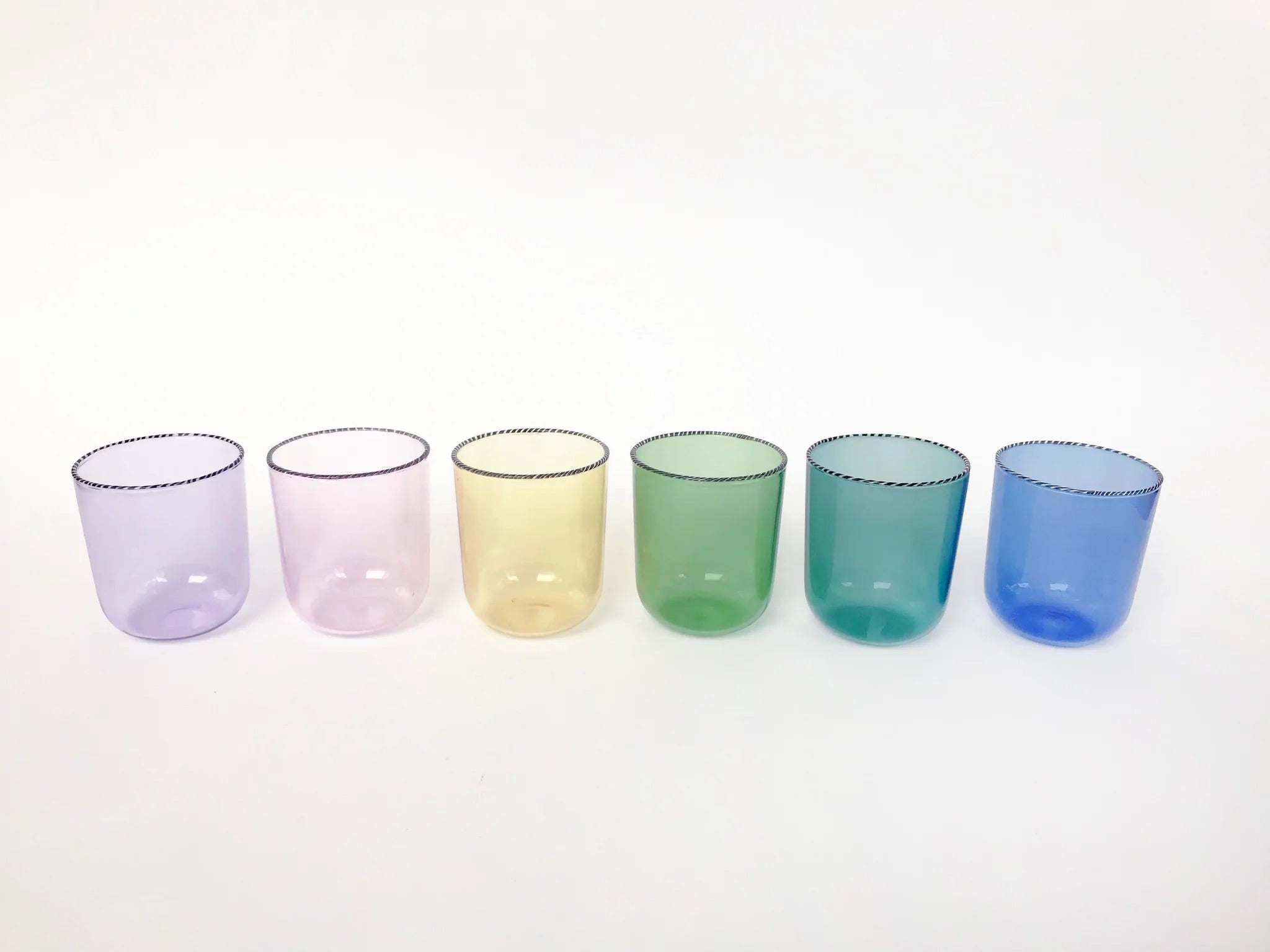 Rainbow Glassware