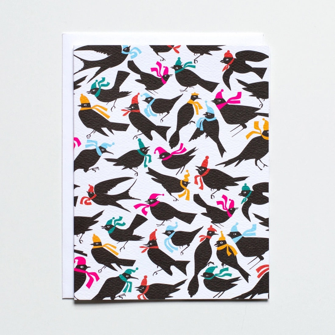 Festive Birds Card