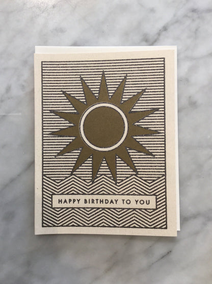 Happy Birthday To You Sunshine